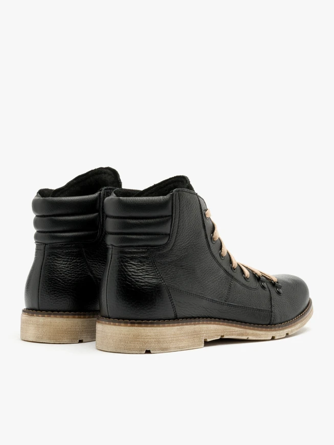 Herren-Kombistiefel aus Leder