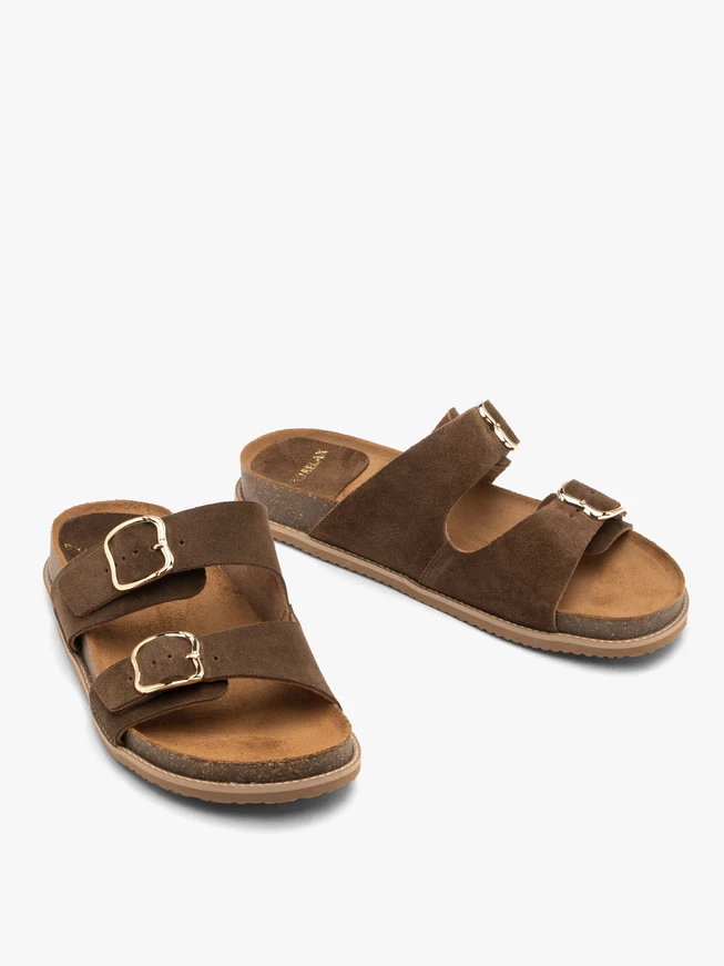 Braune Damen-Flip-Flops