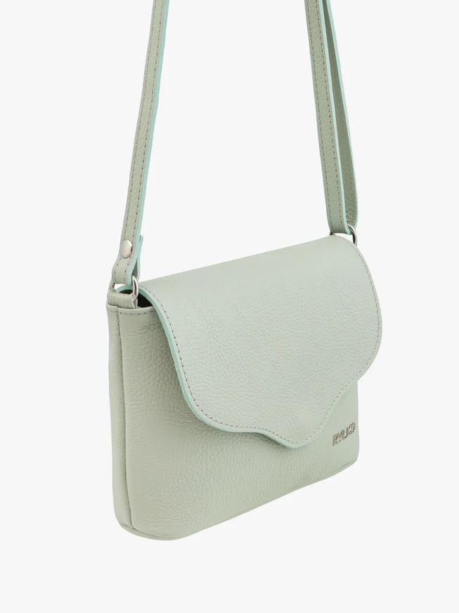 Kleine mintfarbene Handtasche für Frauen
