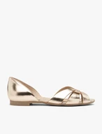 Damen-Ballerinas in Platin