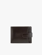 Portemonnaie aus braunem Leder