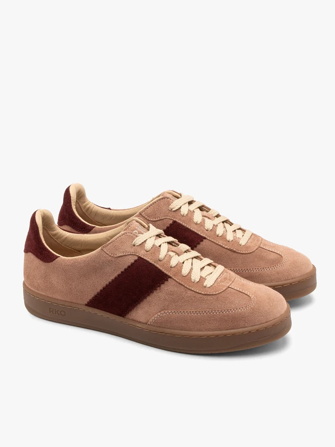Puderrosa Damen Sport Halbschuhe