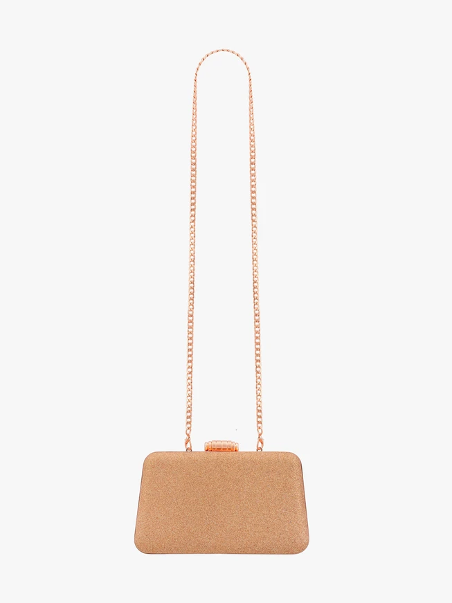 Champagner-Clutch-Tasche