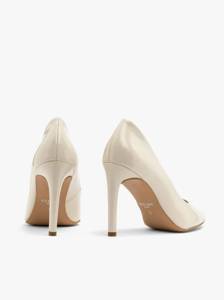 Patent high-heel pumps