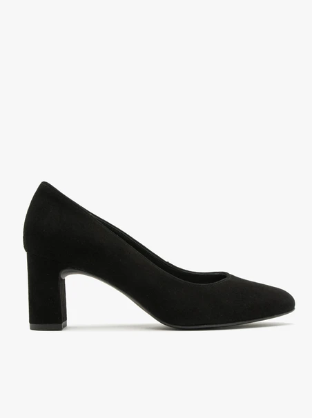 Schwarze Stiletto-Pumps