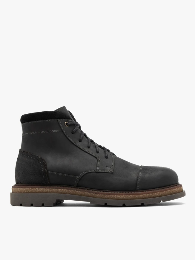 Lässige Stiefel in Schwarz