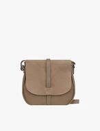 Beige mittelgroße Handtasche