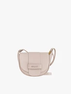 Handtasche aus hellrosa Vollnarbenleder