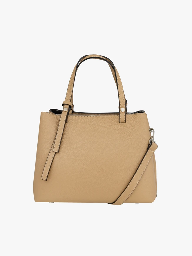 Elegante beige Handtasche