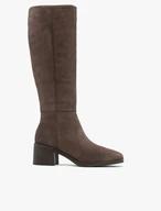 Braune Velourslederstiefel