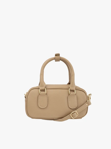 Beige Baguette-Tasche