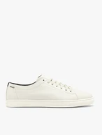 Cremefarbene sportliche Halbschuhe