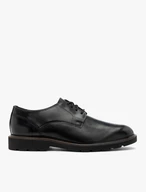 Black classic men’s lace-up shoes