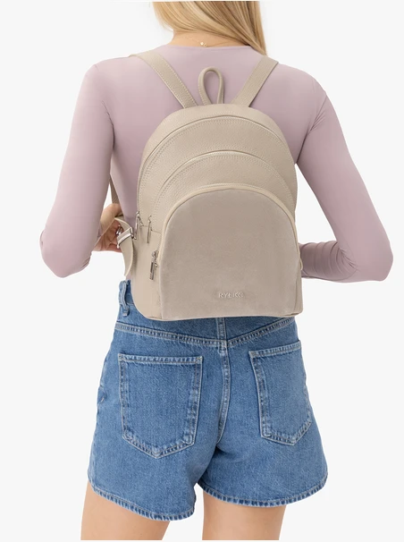 Women’s taupe backpack