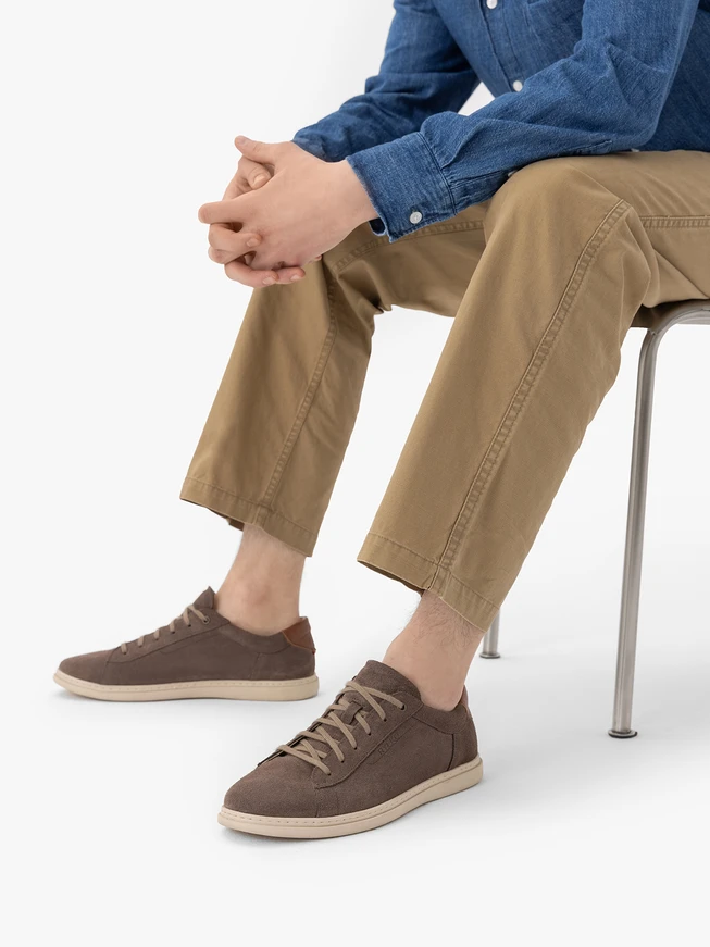 Dark Brown Lace-Up Men’s Shoes