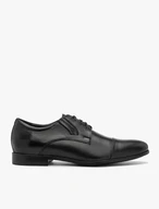 Men’s classic black derby shoes