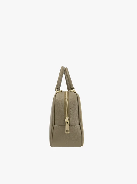 Oliwkowa torebka bowling bag