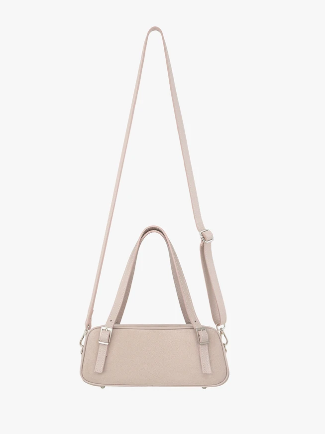 Rosa Baguette-Tasche