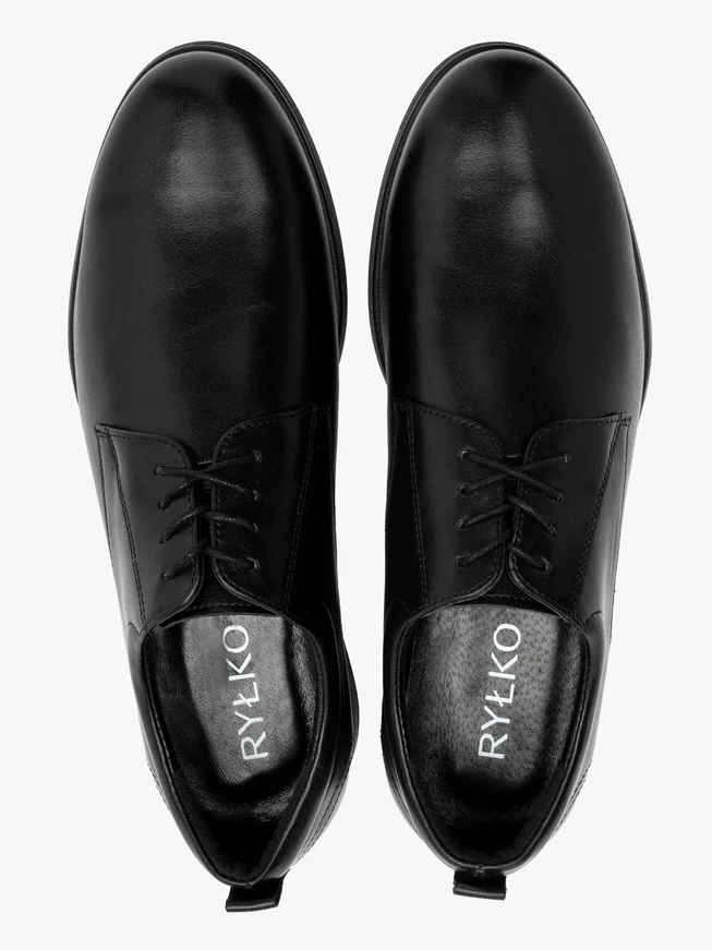 Schwarze klassische Herrenschuhe