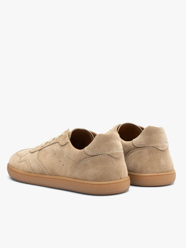 Beige Herren Barfuß Halbschuhe