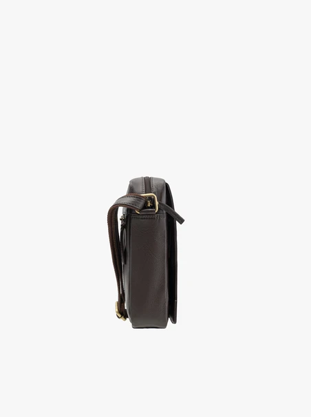 Kleine braune Herrentasche
