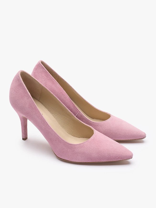 Rosa Stiletto-Pumps