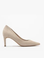 Velvet stiletto pumps