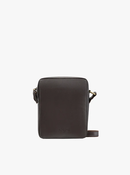 Kleine braune Herrentasche
