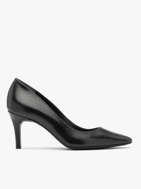 Classic black stiletto pumps