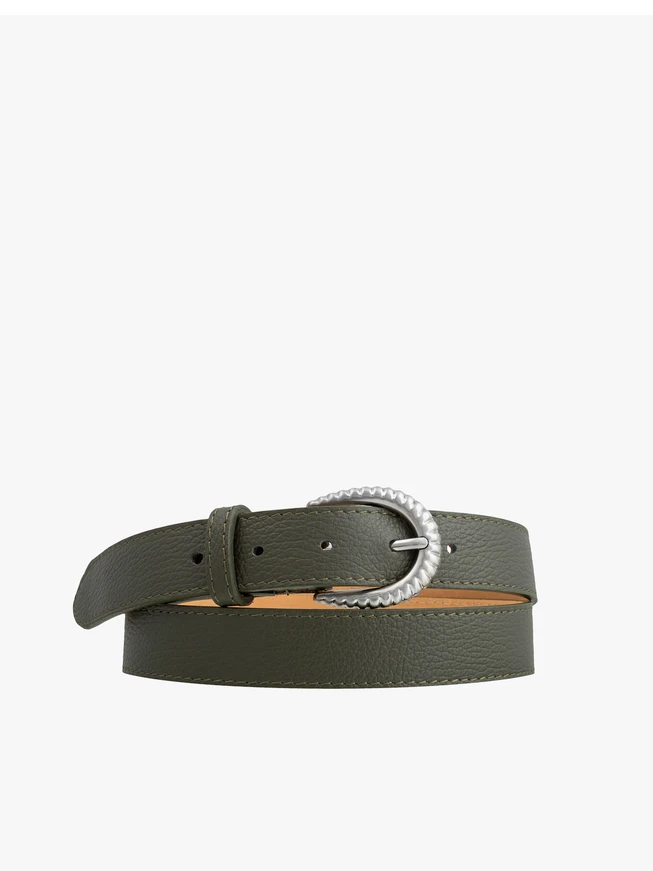 Women’s olive belt