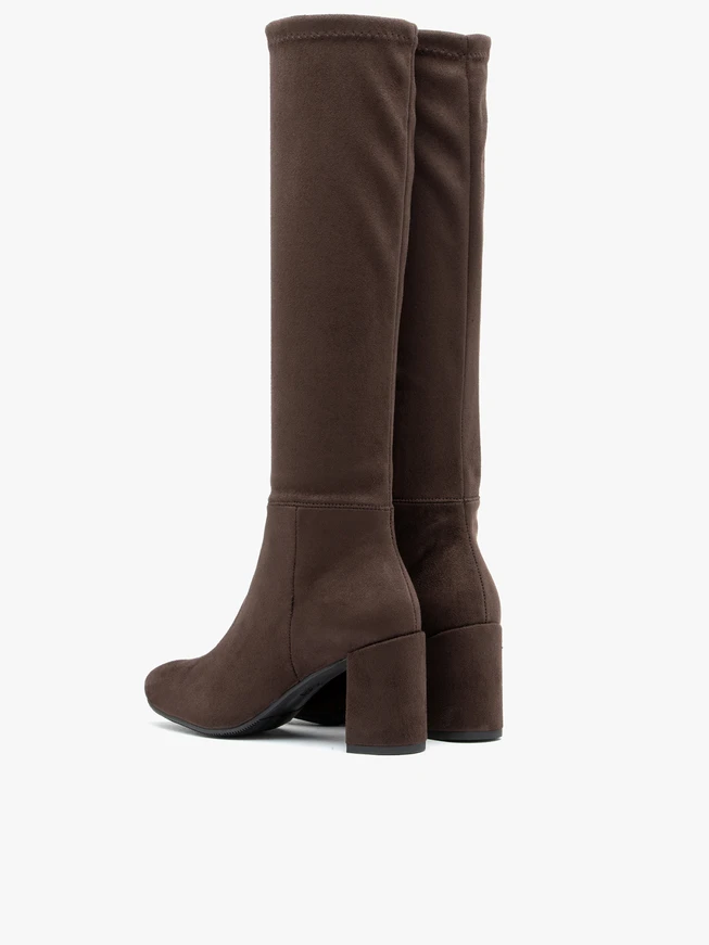Women’s dark brown boots – narrow shaft