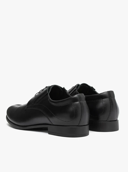 Schwarze Schnürhalbschuhe für Männer