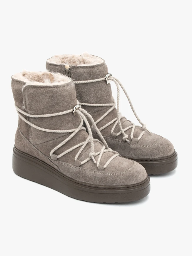 Grey Women’s Snow Boots