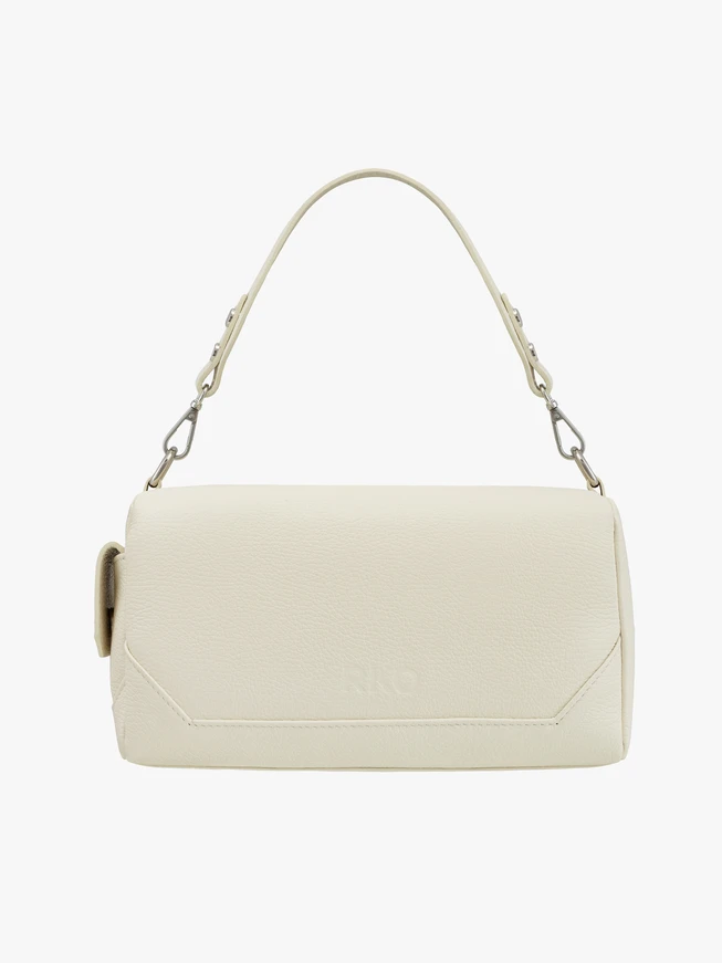 Cremefarbene Boxbag
