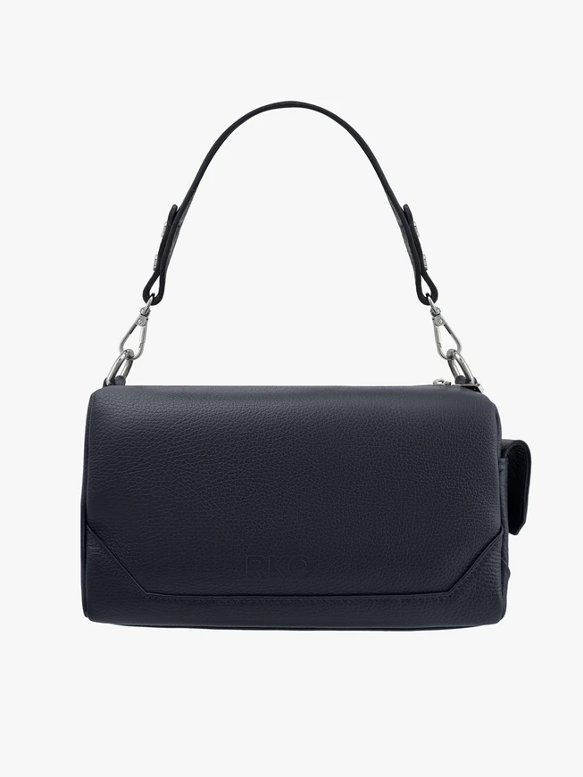 Marineblaue Boxbag
