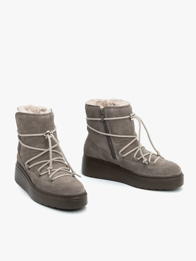 Grey Women’s Snow Boots