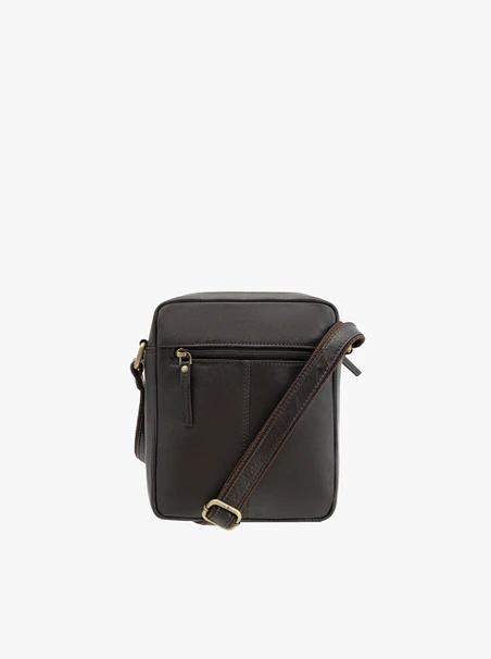 Kleine braune Herrentasche