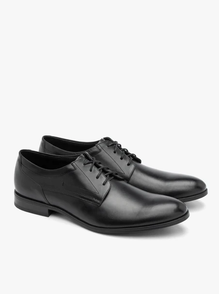 Schwarze formelle Schuhe zum Schnüren