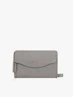 Light Grey Leather Handbag