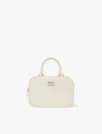 Cream women’s bowling bag