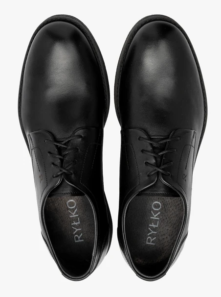 Schwarze Schnürschuhe für Männer