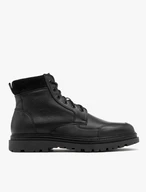Chunky men’s boots with decorative upper