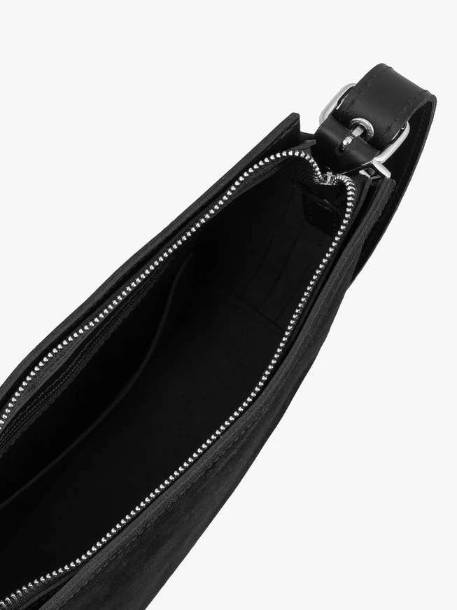 Schwarze Umhängetasche
