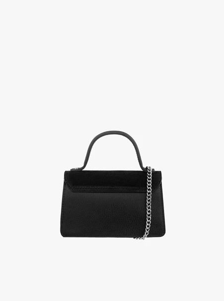 Black small elegant women’s handbag