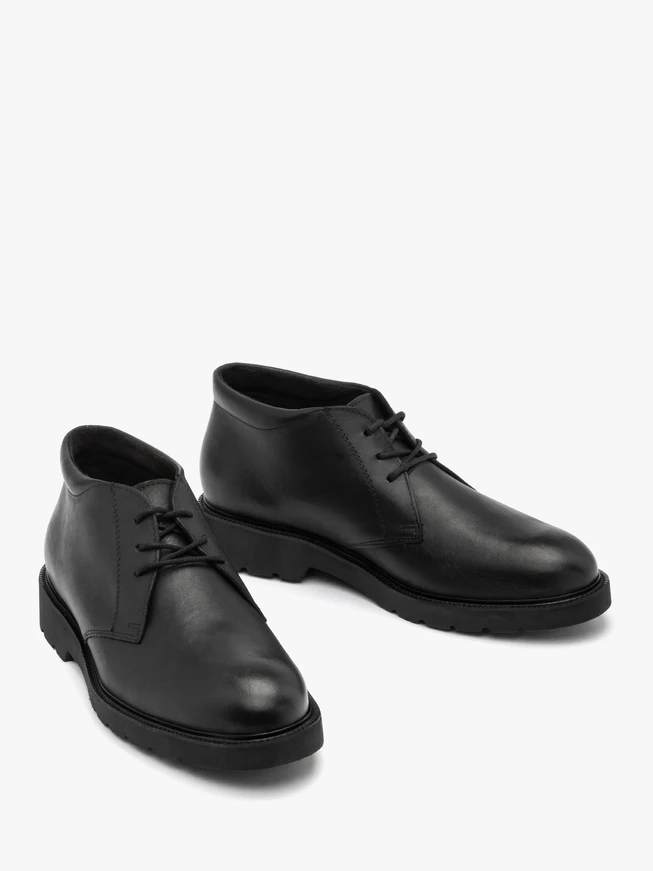 Schwarze Herren Turnschuhe im Freizeitstil