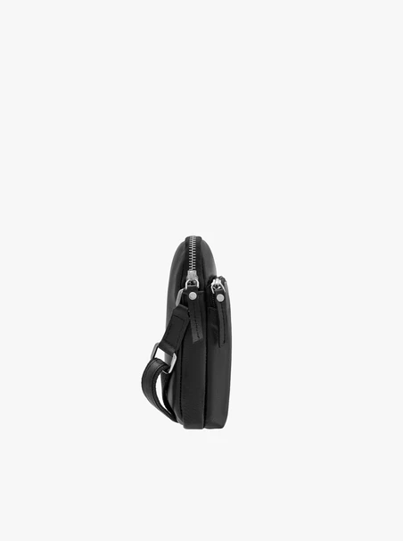 Kleine schwarze Herrentasche
