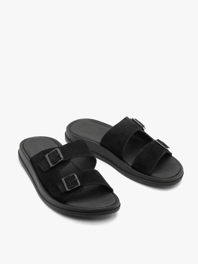 Schwarze Herren-Flip-Flops