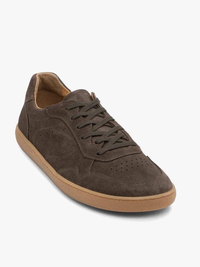 Braune Herren Barfuß Halbschuhe