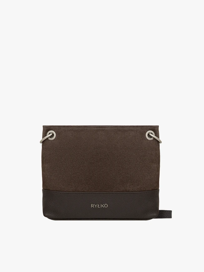 Kleine braune Handtasche