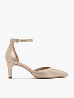 Damen-Stiletto-Pumps mit Schnallenverschluss um den Knöchel